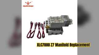XLC7000 Z7 कटर के लिए 90954000 न्यूमेटिक मैनिफोल्ड हेड